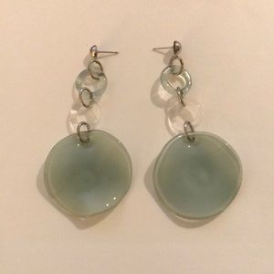 Gorgeous Glass Dangling Earrings from Capri